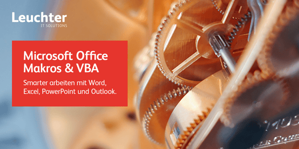 Leuchter Logo mit der Headline Microsoft Office Makros & VBA