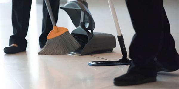 Hauswartsdienst Reinigung Boden